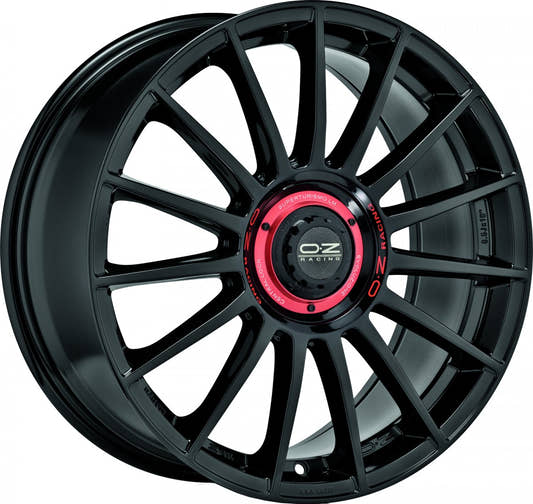 OZ Superturismo Evoluzione gloss black Alufelge 8x18 Zoll ET35 LK 5x112 ML75