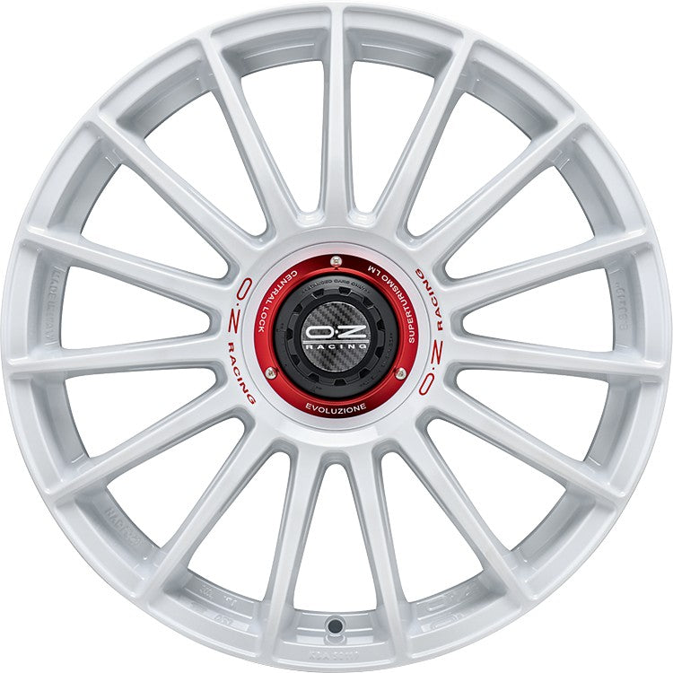 OZ Superturismo Evoluzione WRC white Alufelge 8x18 Zoll ET35 LK 5x112 ML75 – Bild 2