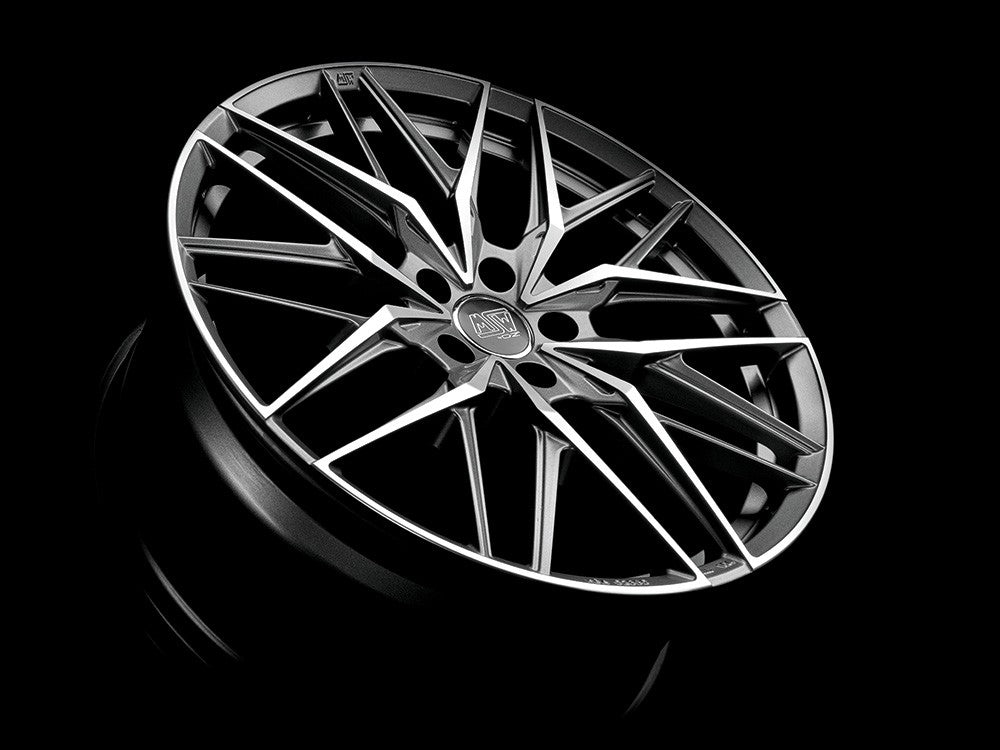 MSW 50 gun metal poliert Alufelge 9.5x21 Zoll ET22 LK 5x112 ML66.56 – Bild 6