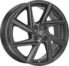 MSW 80/4 gloss black Alufelge 6x15 Zoll ET22 LK 4x108 ML65.06