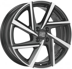 MSW 80/4 gloss black full polished Alufelge 6x15 Zoll ET40 LK 4x108 ML63.4