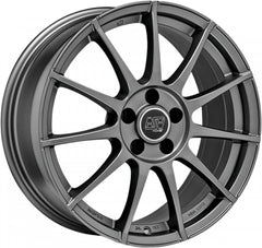 MSW 85 matt graphite Alufelge 6x15 Zoll ET47 LK 4x100 ML54.1