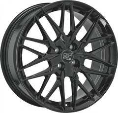 MSW 50/4 gloss black Alufelge 7x17 Zoll ET37 LK 4x108 ML63.4