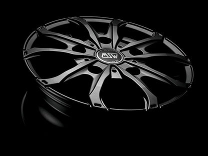 MSW 48 Van matt black Alufelge 7.5x18 Zoll ET53 LK 5x120 ML65.06 – Bild 3