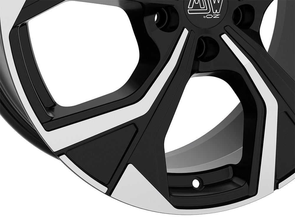 MSW 43 gloss black full polished Alufelge 8x19 Zoll ET40 LK 5x108 ML73.1 – Bild 4