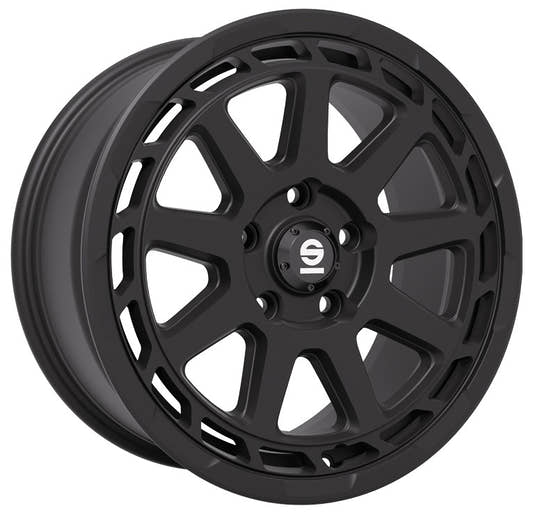 Sparco Gravel matt black Alufelge 8x17 Zoll ET35 LK 5x108 ML63.4