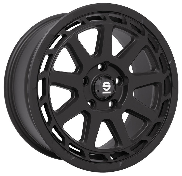 Sparco Gravel matt black Alufelge 8x17 Zoll ET45 LK 5x108 ML73.1