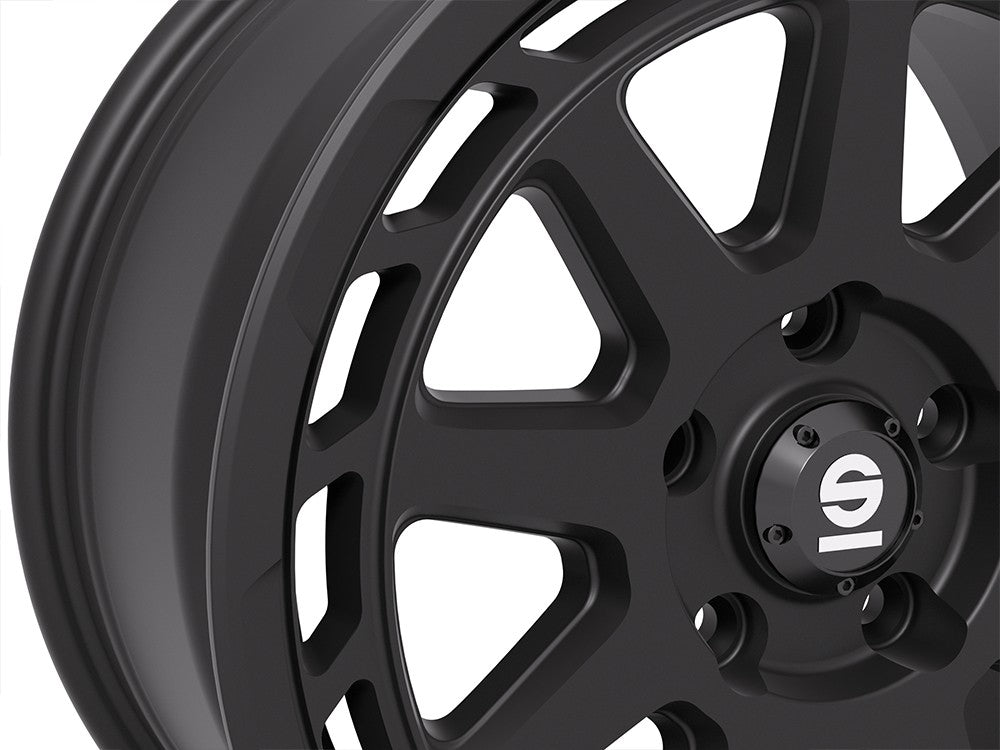 Sparco Gravel matt black Alufelge 8x17 Zoll ET45 LK 5x108 ML73.1 – Bild 5