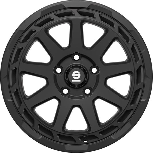 Sparco Gravel matt black Alufelge 8x17 Zoll ET48 LK 5x112 ML73.1 – Bild 2