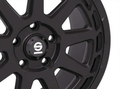 Sparco Gravel matt black Alufelge 8x17 Zoll ET45 LK 5x114.3 ML73.1 – Bild 4