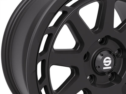 Sparco Gravel matt black Alufelge 8x18 Zoll ET45 LK 5x108 ML73.1 – Bild 5