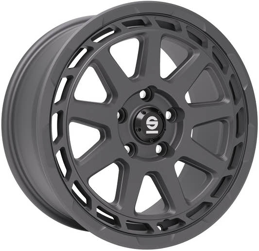 Sparco Gravel matt graphite Alufelge 8x17 Zoll ET35 LK 5x100 ML63.4