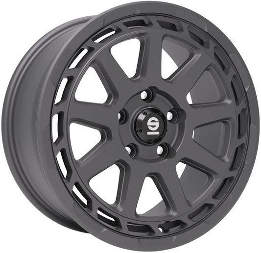 Sparco Gravel matt graphite Alufelge 8x17 Zoll ET35 LK 5x100 ML63.4