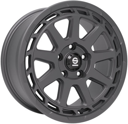 Sparco Gravel matt graphite Alufelge 8x17 Zoll ET35 LK 5x114.3 ML73.1