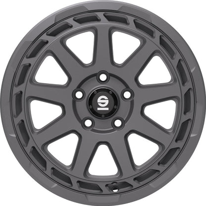 Sparco Gravel matt graphite Alufelge 8x17 Zoll ET35 LK 5x114.3 ML73.1 – Bild 2
