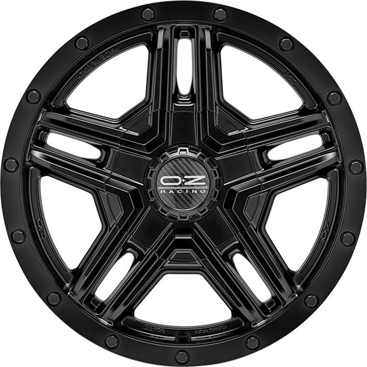 OZ Rally Adventure matt black + rivets Alufelge 8x17 Zoll ET45 LK 5x160 ML65.06 – Bild 2