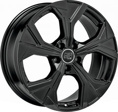 MSW 43 gloss black Alufelge 8x18 Zoll ET42 LK 5x112 ML73.1
