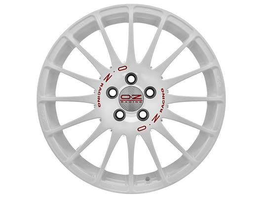 OZ Superturismo WRC weiss Alufelge 7x16 Zoll ET42 LK 4x114.3 ML75 – Bild 2