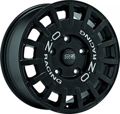 OZ Rally Racing matt black Alufelge 8x18 Zoll ET56 LK 5x120 ML65.06