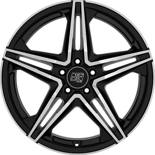 MSW 31 gloss black full polished Alufelge 7.5x19 Zoll ET48 LK 5x112 ML73.1 – Bild 2
