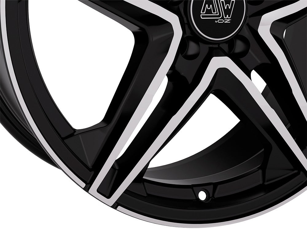 MSW 31 gloss black full polished Alufelge 8.5x19 Zoll ET43 LK 5x112 ML73.1 – Bild 3
