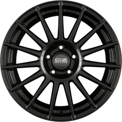 OZ Superturismo Dakar Matt Black + Silver Lettering Alufelge 9x22 Zoll ET42 LK 5x108 ML75
