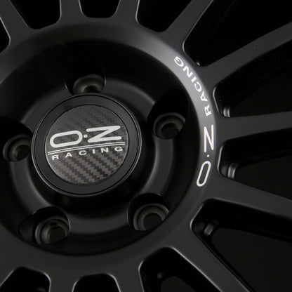 OZ Superturismo Dakar Matt Black + Silver Lettering Alufelge 9x22 Zoll ET42 LK 5x108 ML75 – Bild 4