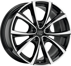 MSW 27 T gloss black full polished Alufelge 9.5x19 Zoll ET40 LK 5x120 ML64.12