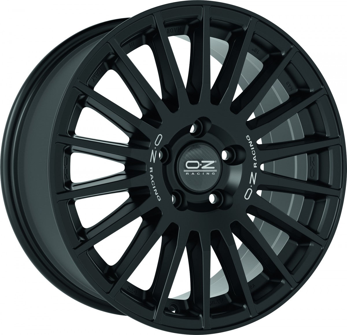 OZ Rally Desert matt black Alufelge 8x18 Zoll ET48 LK 6x139.7 ML92.4