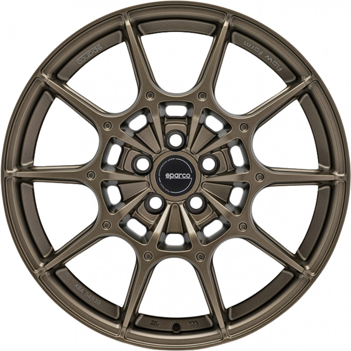 Sparco FF2 rally bronze Alufelge 8x18 Zoll ET45 LK 5x114.3 ML73.1 – Bild 2