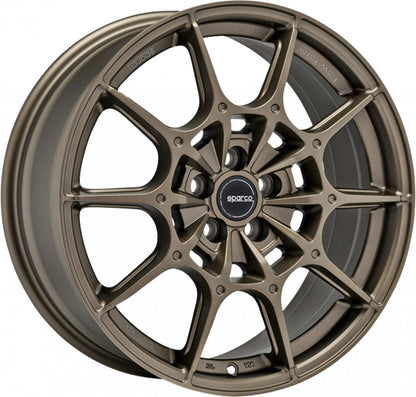 Sparco FF2 rally bronze Alufelge 8.5x18 Zoll ET30 LK 5x114.3 ML73.1