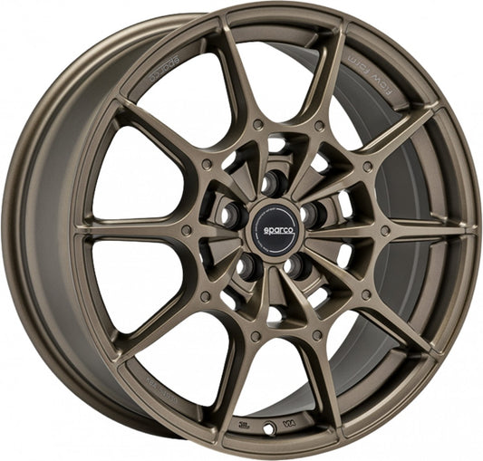 Sparco FF2 rally bronze Alufelge 8.5x18 Zoll ET30 LK 5x114.3 ML73.1