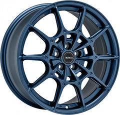 Sparco FF2 matt blue Alufelge 8x18 Zoll ET40 LK 5x114.3 ML73.1