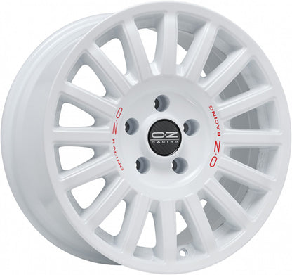 OZ Rally Raid race white Alufelge 8.5x18 Zoll ET32 LK 5x130 ML71.5