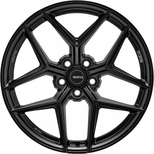 Sparco FF3 matt black Alufelge 8x18 Zoll ET29 LK 5x120 ML72.56 – Bild 2
