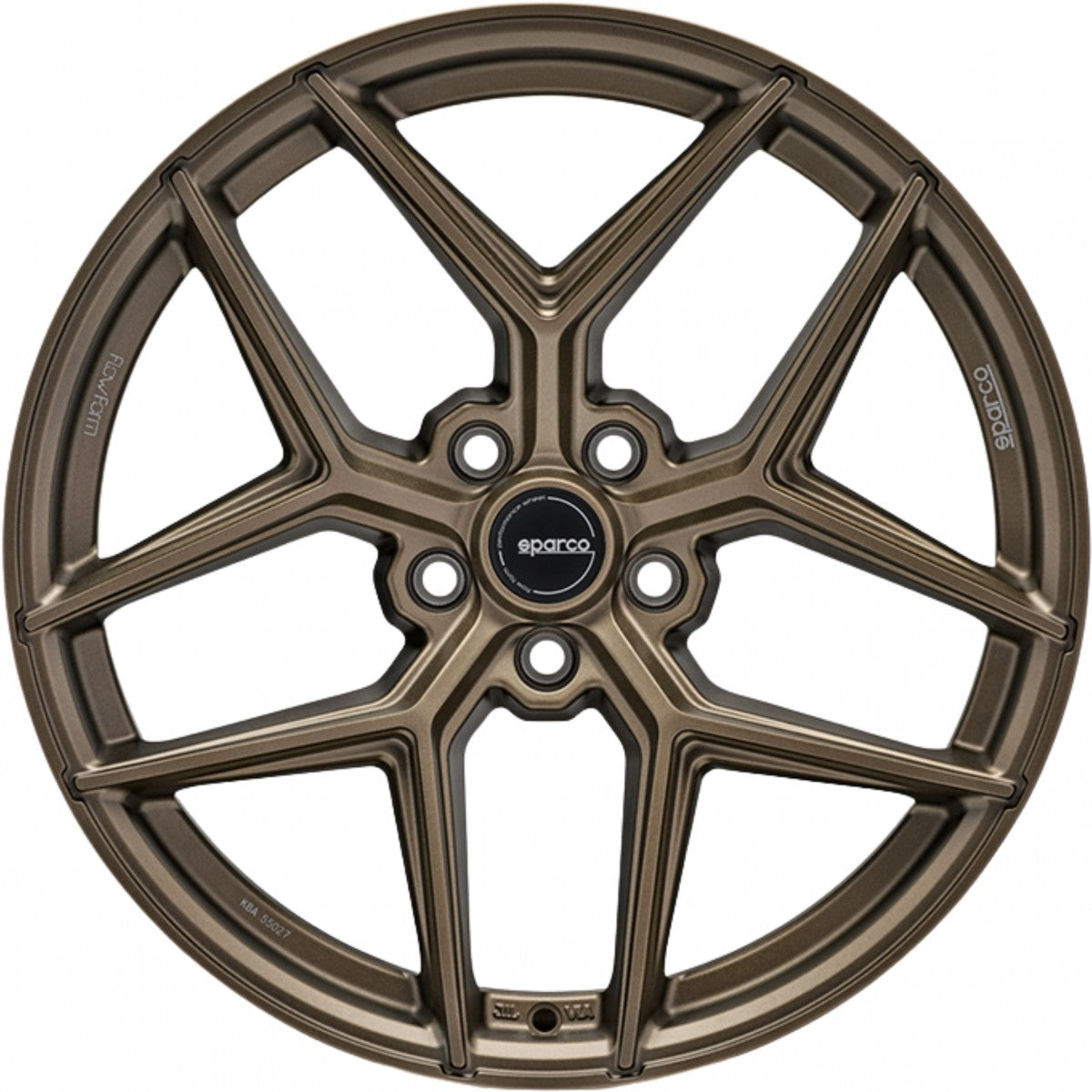 Sparco FF3 rally bronze Alufelge 8x18 Zoll ET45 LK 5x114.3 ML73.1 – Bild 2