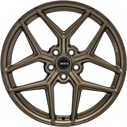 Sparco FF3 rally bronze Alufelge 8x18 Zoll ET45 LK 5x114.3 ML73.1 – Bild 2