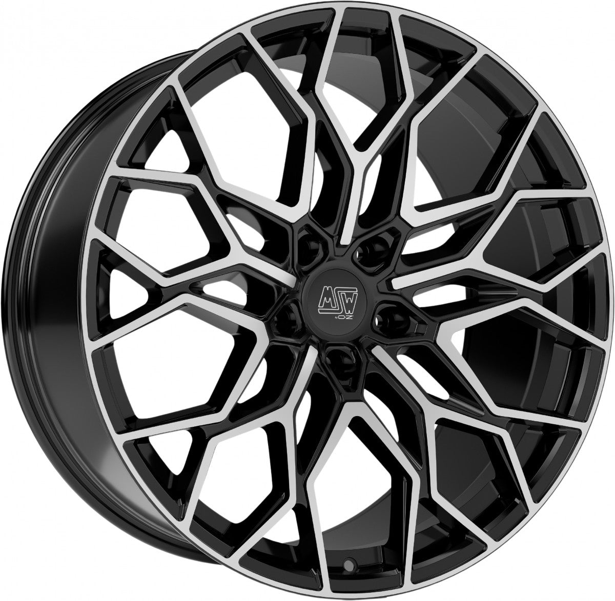 MSW 51 gloss black full polished Alufelge 9x20 Zoll ET26 LK 5x112 ML73.1