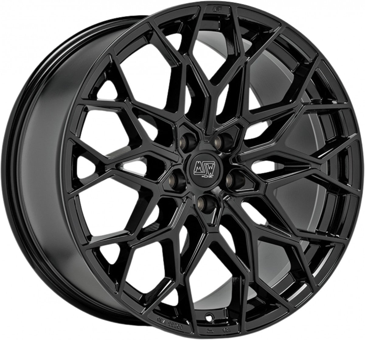 MSW 51 gloss black Alufelge 9.5x22 Zoll ET41 LK 5x112 ML66.56