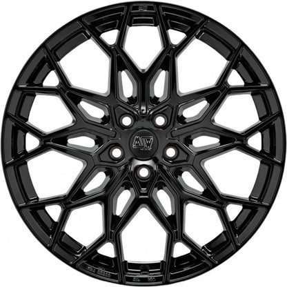 MSW 51 gloss black Alufelge 10.5x22 Zoll ET18 LK 5x112 ML66.56 – Bild 2