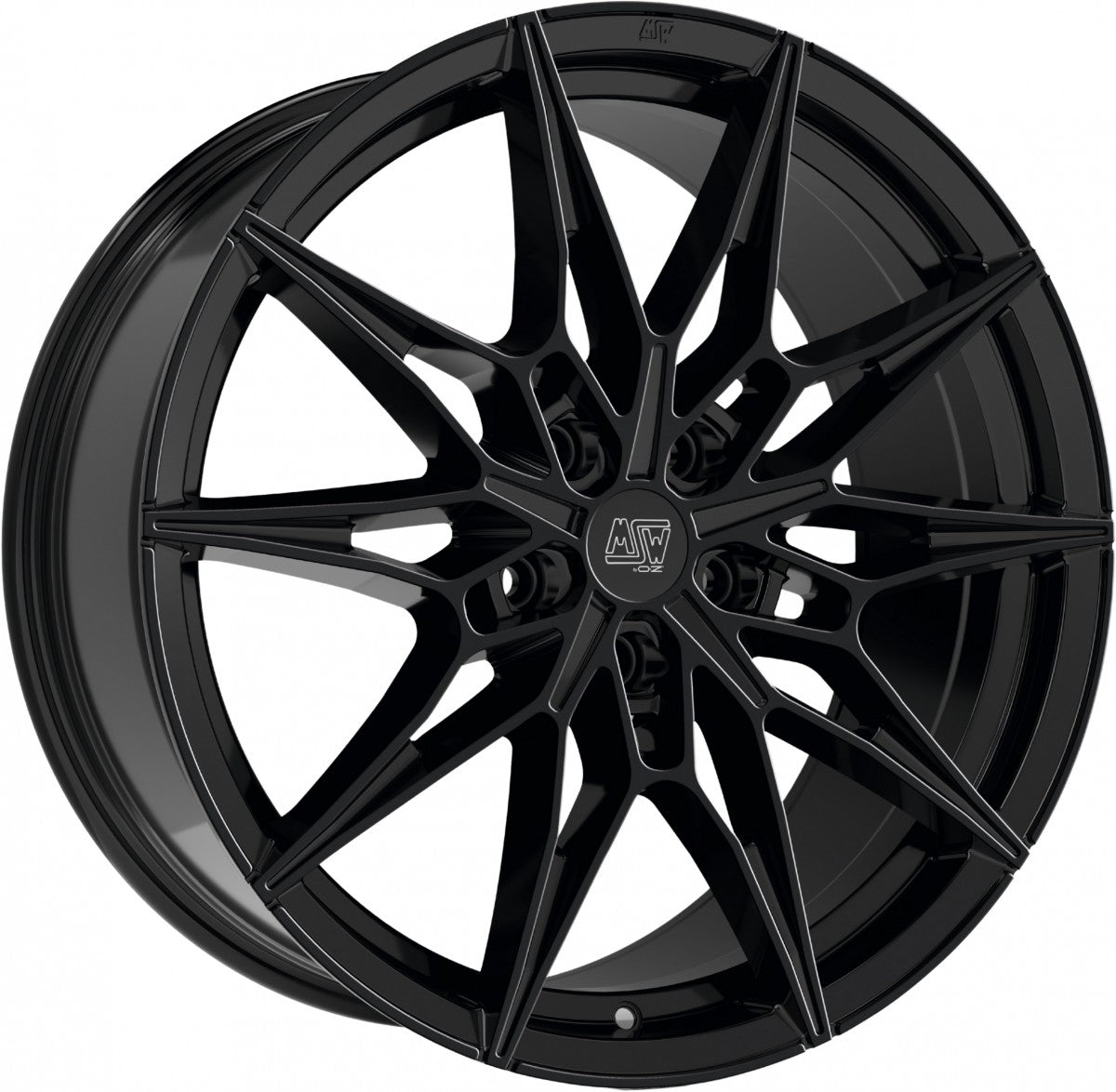 MSW 75 gloss black Alufelge 9x20 Zoll ET44 LK 5x112 ML73.1