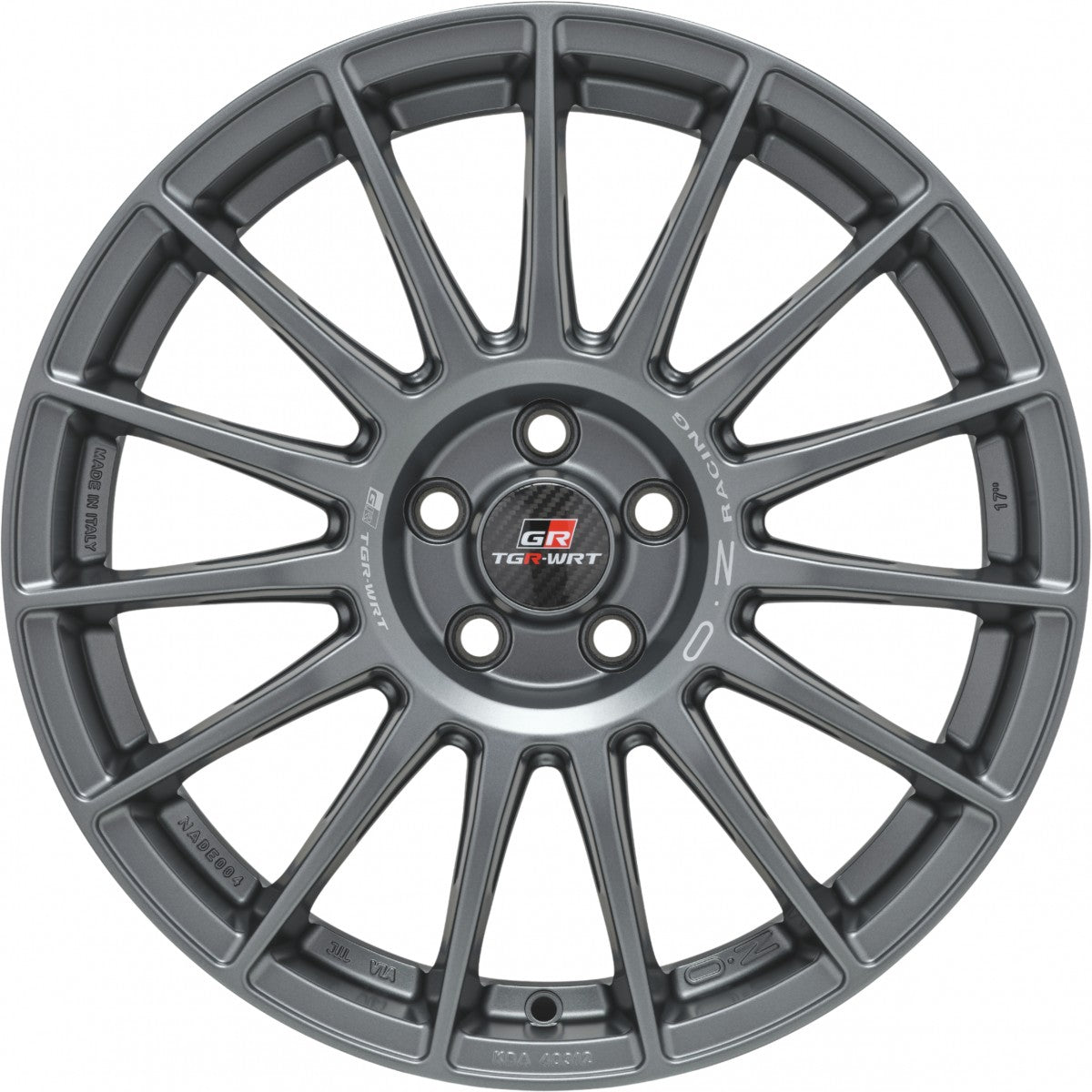 OZ Superturismo TGR-WRT matt graphite Alufelge 8.5x20 Zoll ET42 LK 5x114.3 ML75 – Bild 2