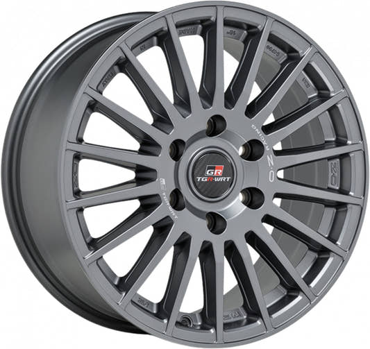 OZ Rally Desert TGR-WRT matt graphite Alufelge 8x18 Zoll ET50 LK 6x139.7 ML95.1