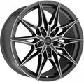 MSW 75 gun metal poliert Alufelge 8x19 Zoll ET49 LK 5x112 ML73.1