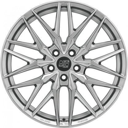 MSW 50 hyper silver Alufelge 8.5x20 Zoll ET28 LK 5x112 ML73.1 – Bild 2