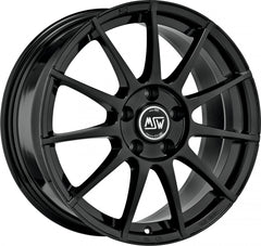MSW 85 gloss black Alufelge 8.5x19 Zoll ET45 LK 5x108 ML73.1