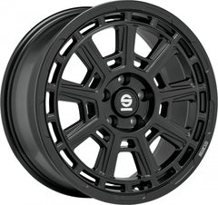 Sparco Sterrato matt black Alufelge 8x17 Zoll ET44 LK 6x120 ML74.6