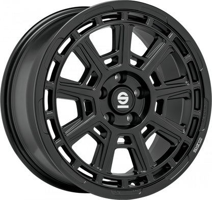 Sparco Sterrato matt black Alufelge 8x17 Zoll ET44 LK 6x120 ML74.6
