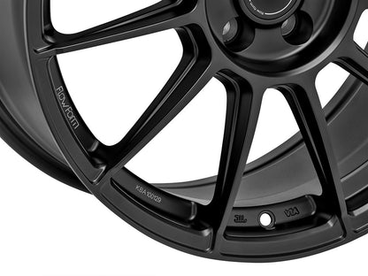 Sparco FF4 matt black Alufelge 8x18 Zoll ET40 LK 5x114.3 ML73.1 – Bild 5