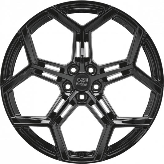 MSW 53 gloss black Alufelge 9x20 Zoll ET20 LK 5x112 ML73.1 – Bild 2